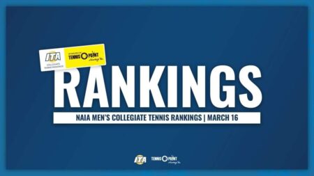 Unveiling the Top Contenders: NAIA Men’s Collegiate Tennis Rankings for May!