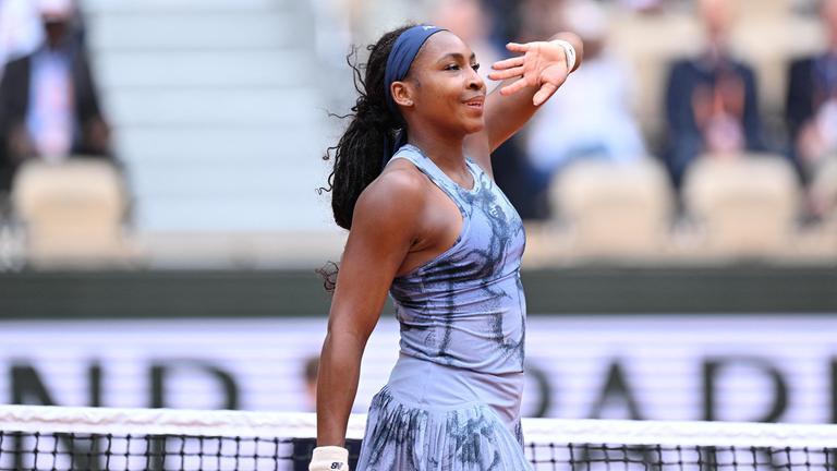 Coco Gauff Shines in Stylish New Balance Gear as She Advances to the Second Round at Roland Garros!