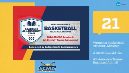 Sixteen Men’s Tennis Stars Shine with CSC Academic All-District® Honors!