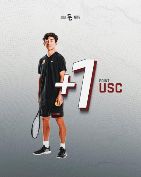 USC Men’s Tennis Takes on No. 16 UCLA in Thrilling NCAA Super Regional Showdown!