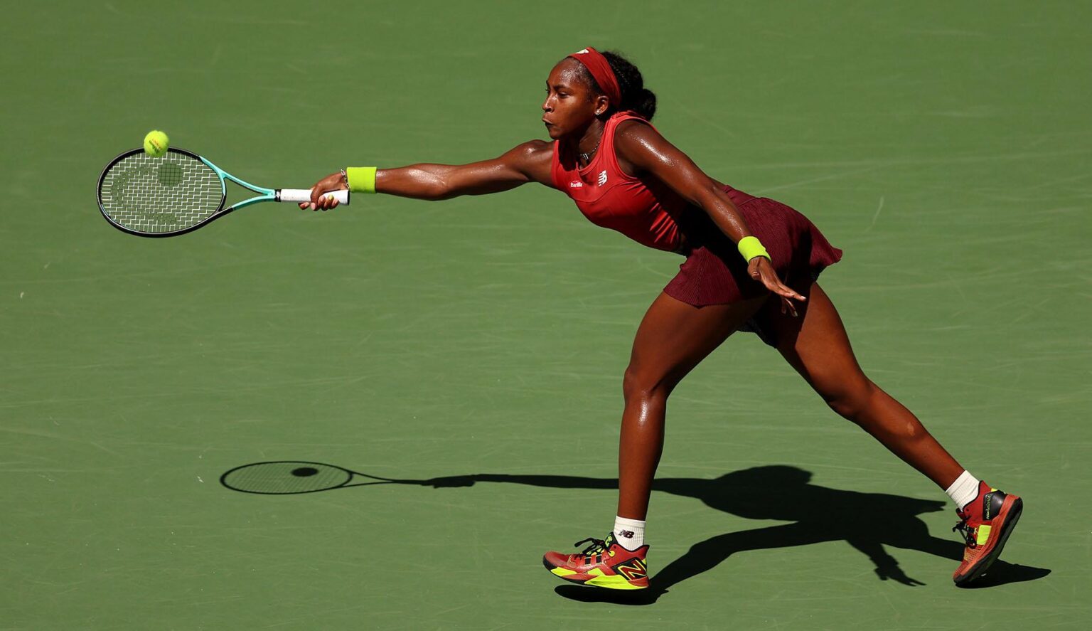 Step Up Your Game: Coco Gauff Unveils Stunning Green and White Tennis Shoes for Wimbledon!