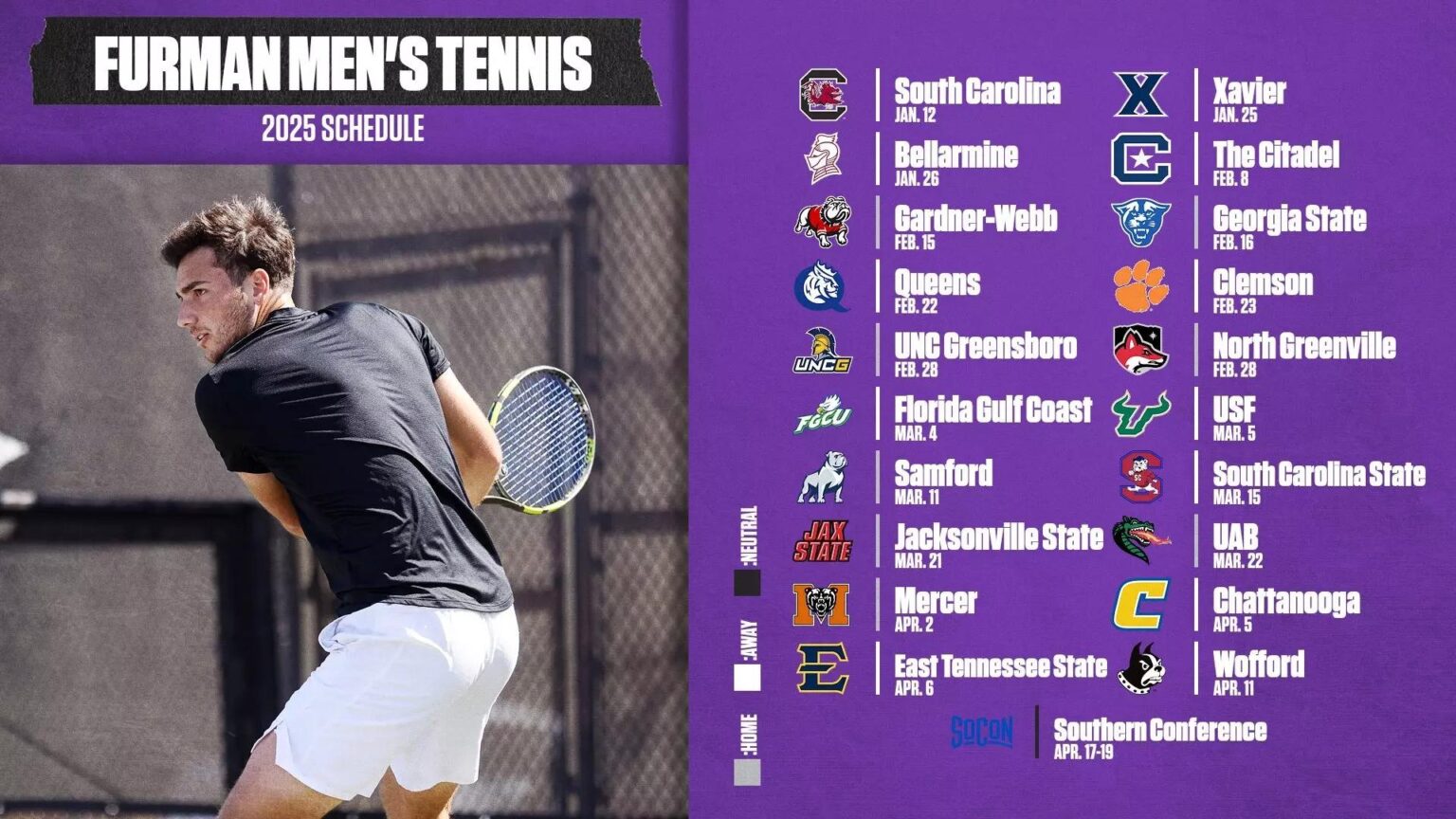Exciting 2025 Fall Tennis Schedule Unveiled for Men’s and Women’s Teams!
