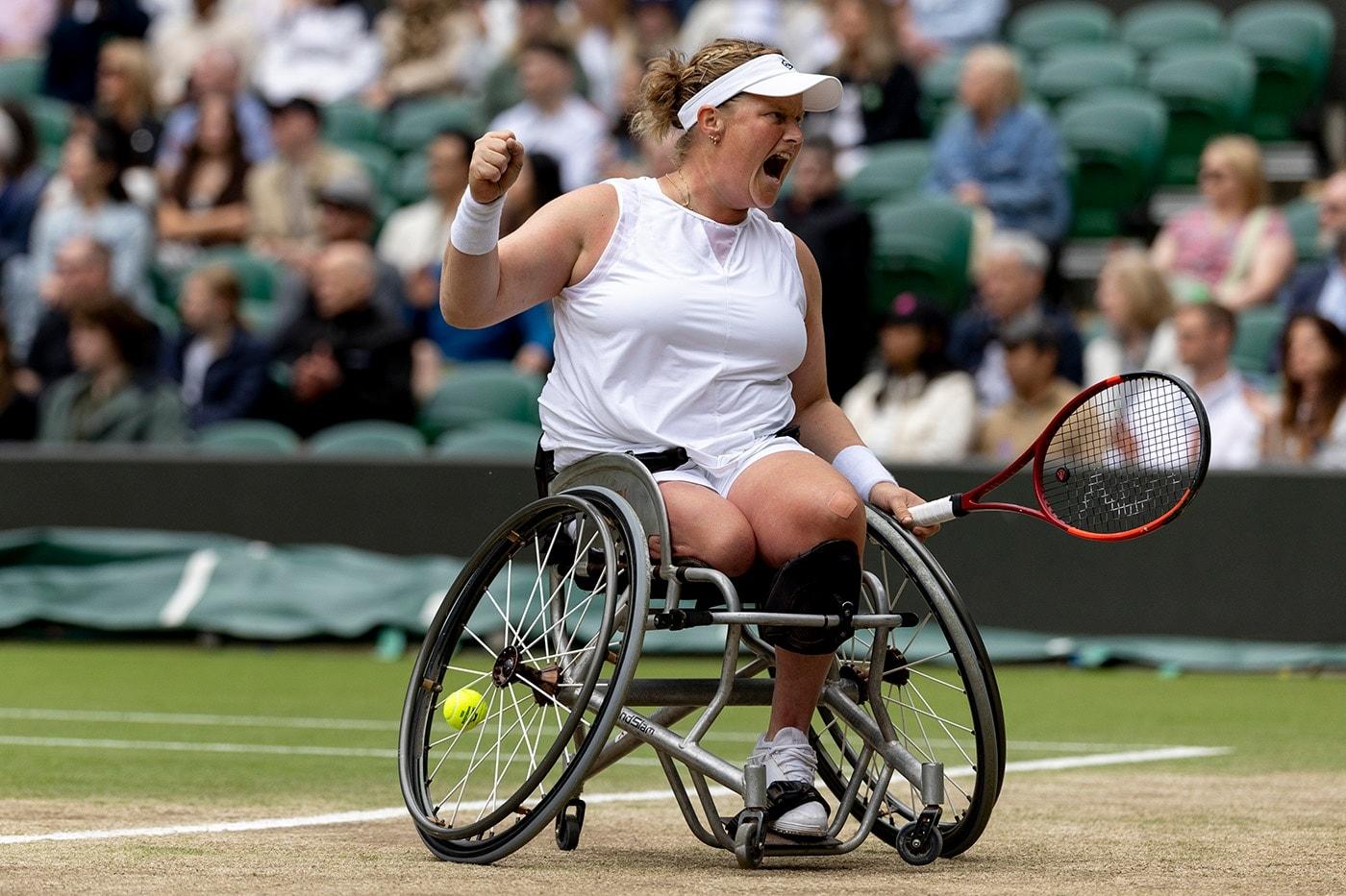 Wheelchair Tennis Champion Gears Up for Thrilling Women's Singles ...