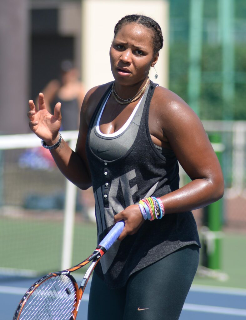 Taylor Townsend Unveils Her Own Tennis Line Featuring the TT Logo at the US Open!