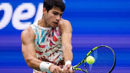 Carlos Alcaraz Dominates Novak Djokovic to Secure Spot in US Open Final: Match Highlights