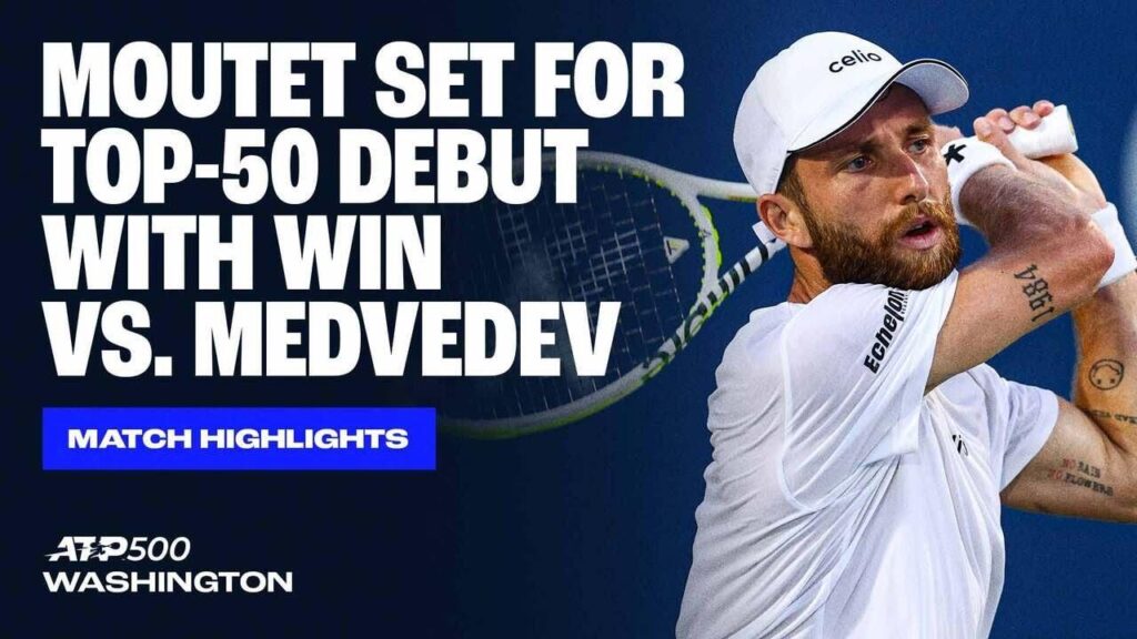 Thrilling Showdown Ahead: Medvedev Battles Moutet, Auger-Aliassime Takes on Lehecka!