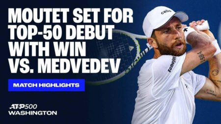 Thrilling Showdown Ahead: Medvedev Battles Moutet, Auger-Aliassime Takes on Lehecka!
