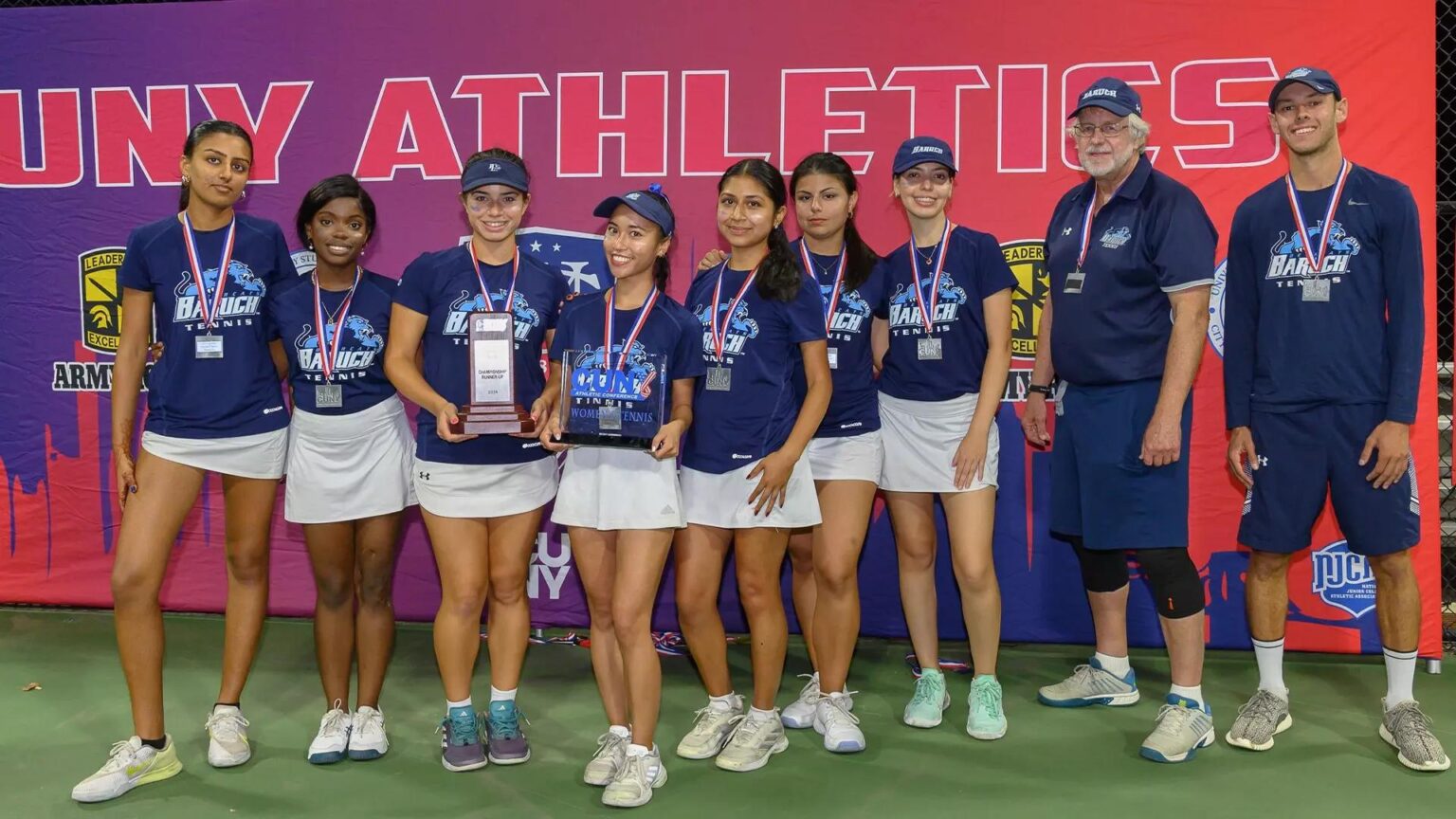 Top Seed Hunter Clinches Back-to-Back CUNYAC Women’s Tennis Championship!