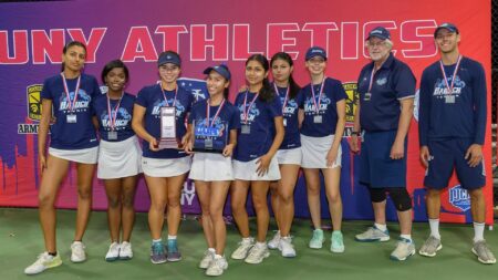 Top Seed Hunter Clinches Back-to-Back CUNYAC Women’s Tennis Championship! Top Seed Hunter Clinches Back-to-Back CUNYAC Women’s Tennis Championship!